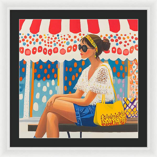 Casual Sophistication - Framed Print