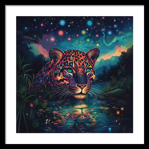 Celestial Prowler - Framed Print