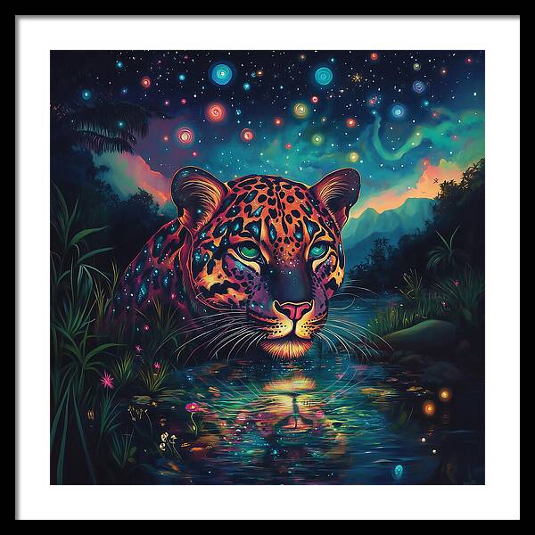 Celestial Prowler - Framed Print