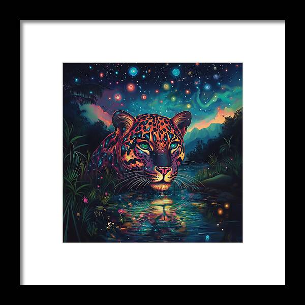 Celestial Prowler - Framed Print