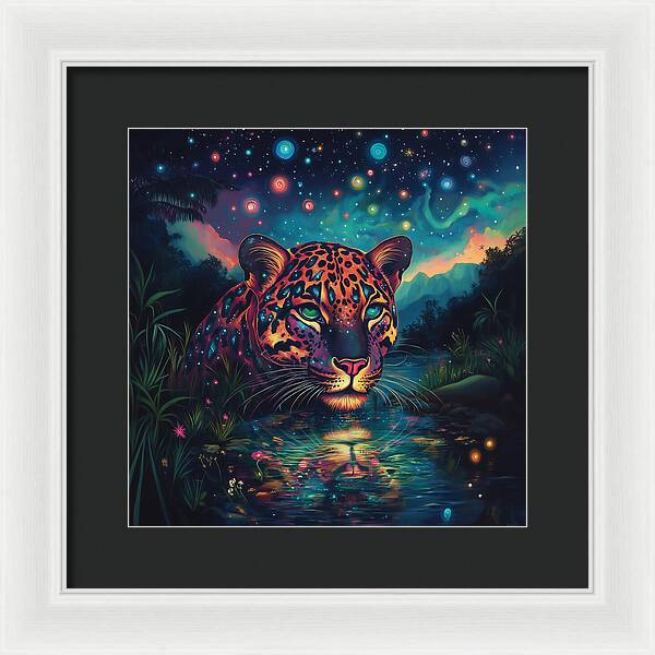 Celestial Prowler - Framed Print