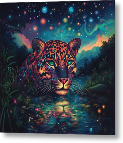 Celestial Prowler - Metal Print