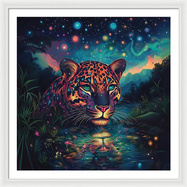 Celestial Prowler - Framed Print