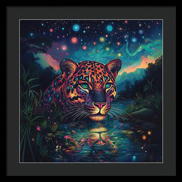 Celestial Prowler - Framed Print