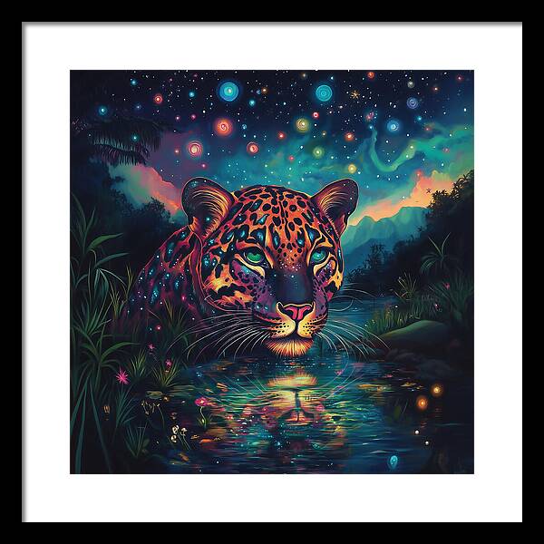 Celestial Prowler - Framed Print