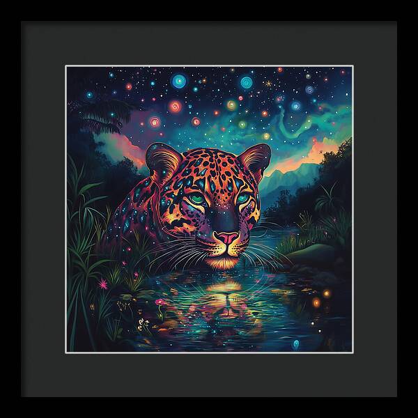 Celestial Prowler - Framed Print