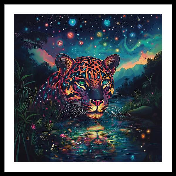 Celestial Prowler - Framed Print