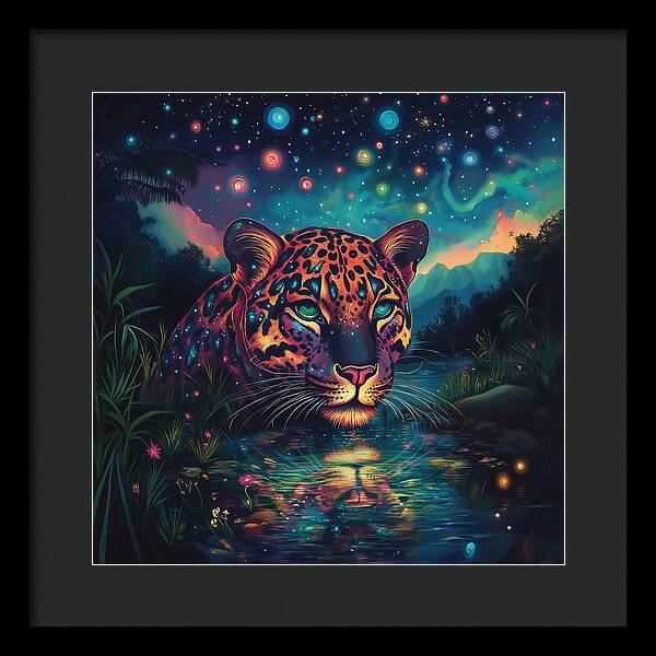 Celestial Prowler - Framed Print