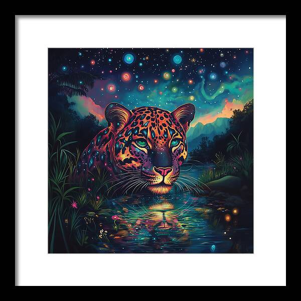 Celestial Prowler - Framed Print