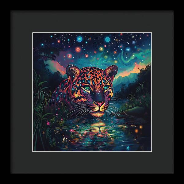 Celestial Prowler - Framed Print