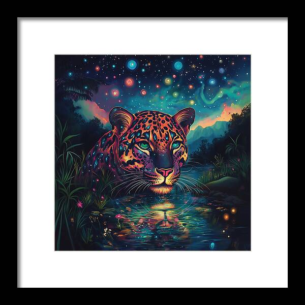 Celestial Prowler - Framed Print