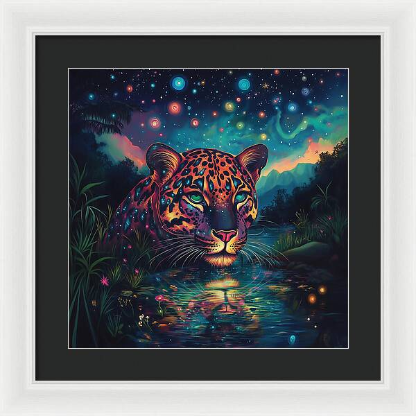 Celestial Prowler - Framed Print