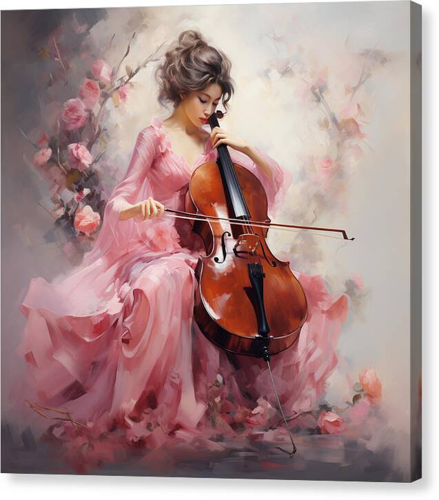 Cello Muse - Canvas Print