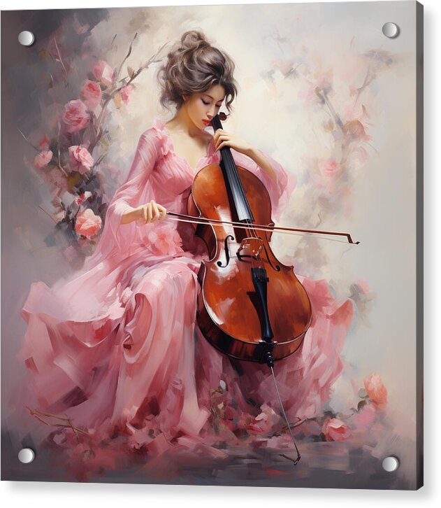 Cello Muse - Acrylic Print