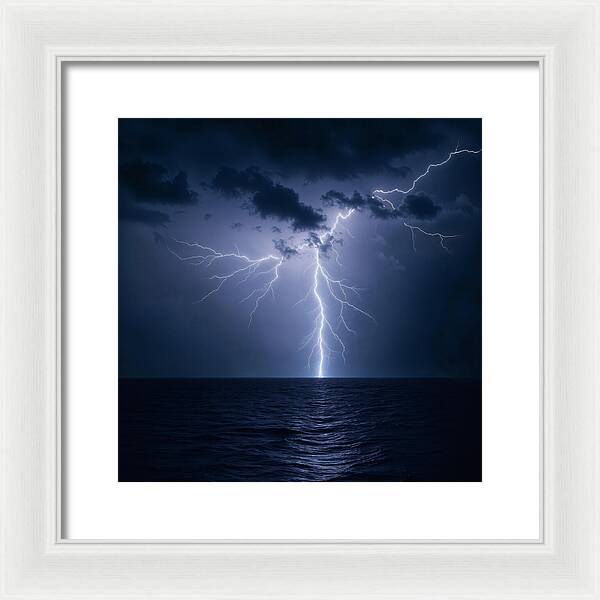 Charged Waters - Framed Print