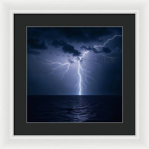 Charged Waters - Framed Print