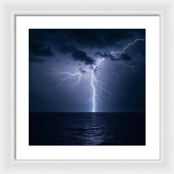 Charged Waters - Framed Print