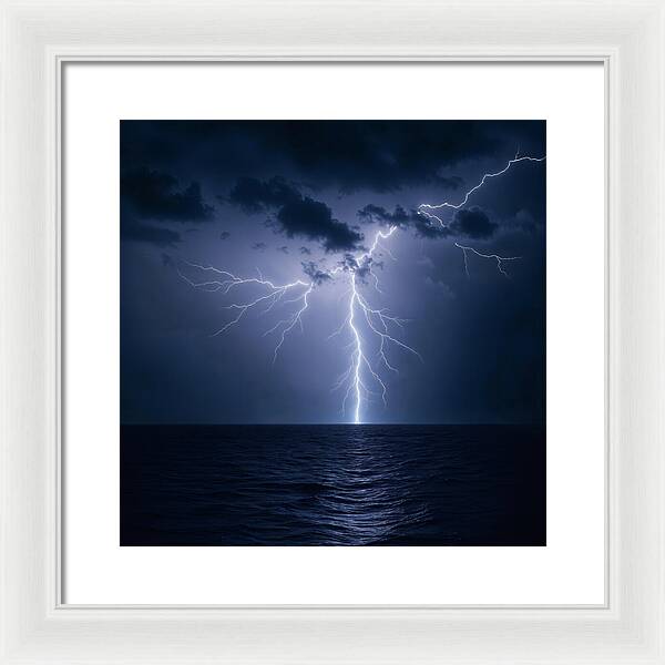 Charged Waters - Framed Print