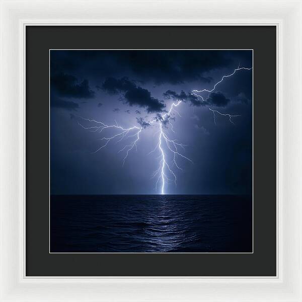 Charged Waters - Framed Print