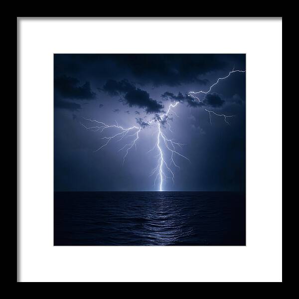 Charged Waters - Framed Print