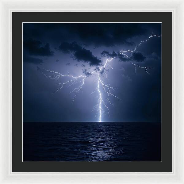 Charged Waters - Framed Print