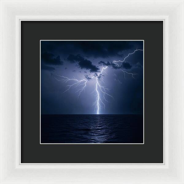 Charged Waters - Framed Print