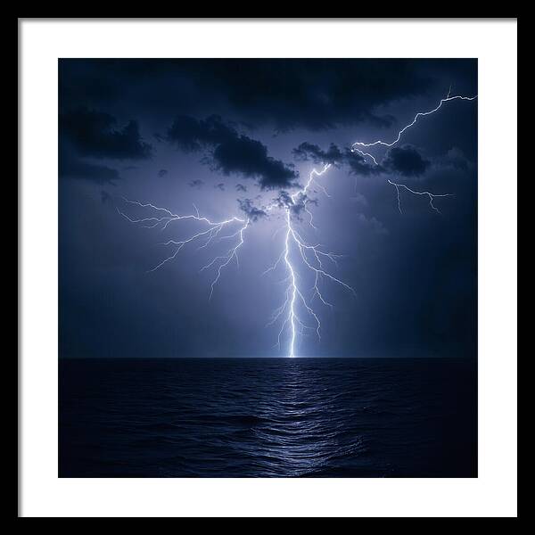 Charged Waters - Framed Print