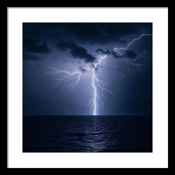 Charged Waters - Framed Print