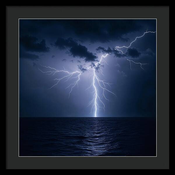 Charged Waters - Framed Print