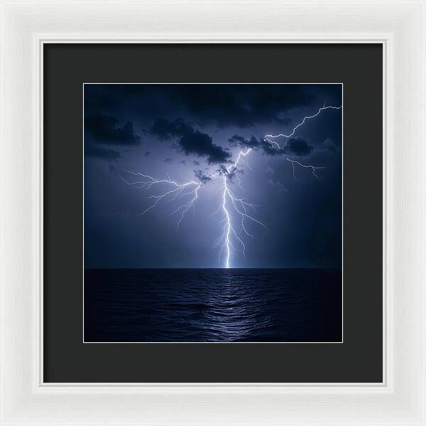 Charged Waters - Framed Print