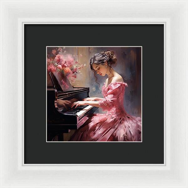 Charming Notes - Framed Print