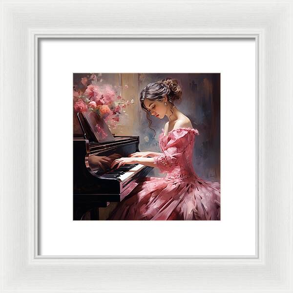 Charming Notes - Framed Print