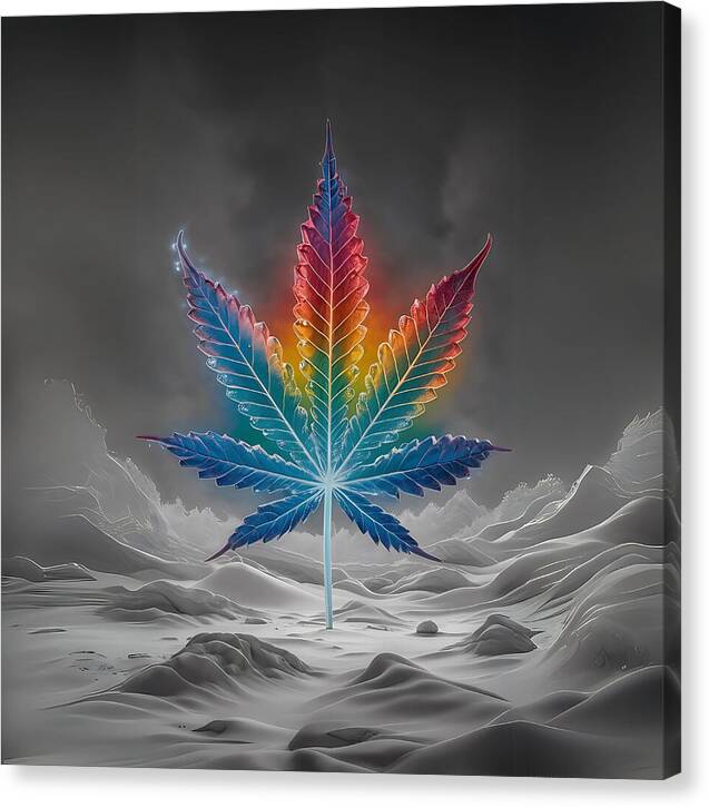 Chromatic Chronic - Canvas Print