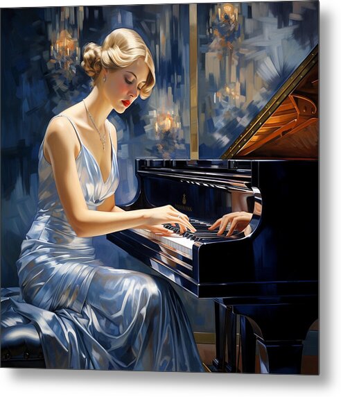 Classical Grace - Metal Print