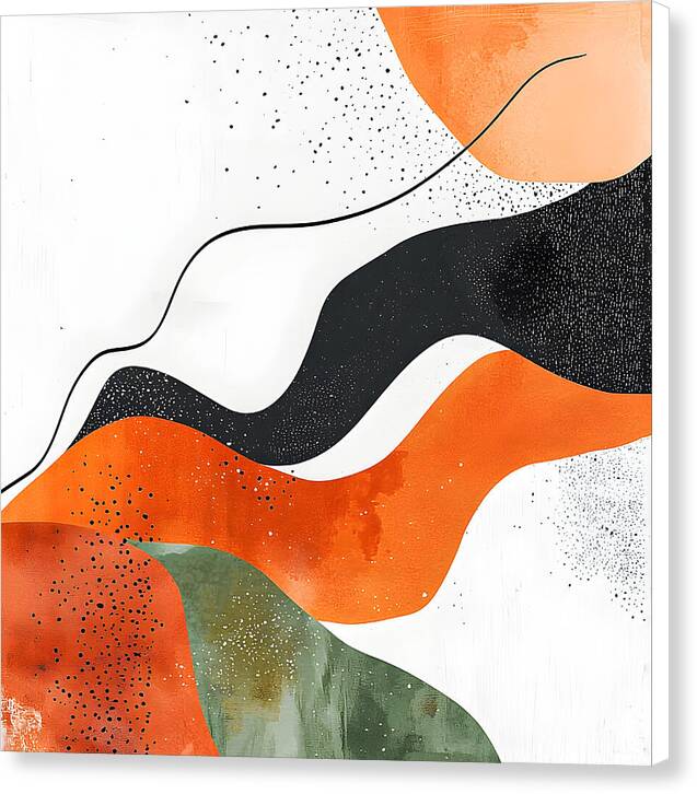 Contours in Flux - Canvas Print