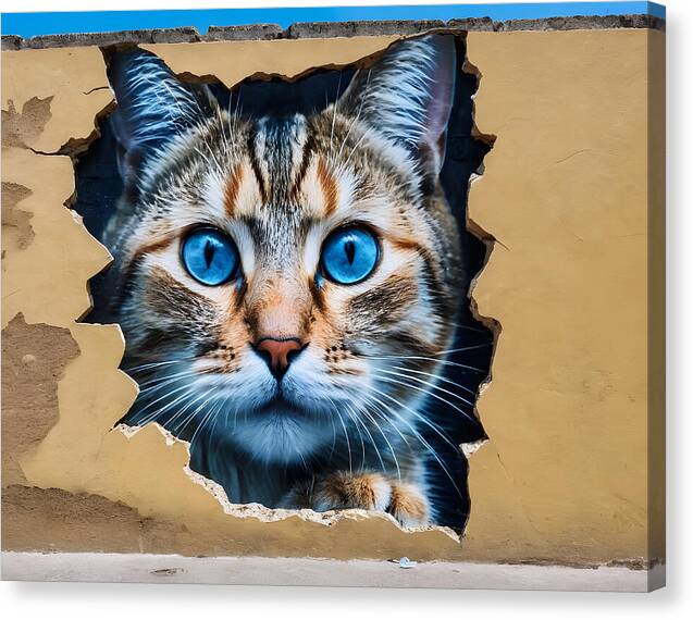 Curiosity Unleashed - Canvas Print