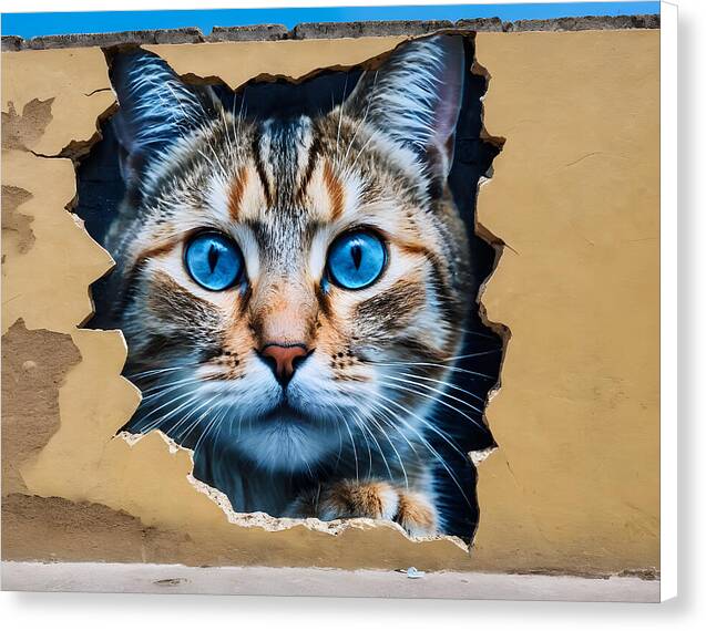 Curiosity Unleashed - Canvas Print