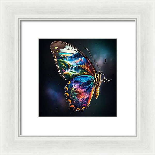 Eden in Flight - Framed Print