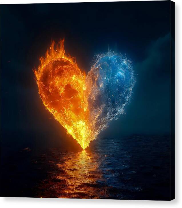 Elemental Affection - Canvas Print