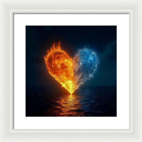 Elemental Affection - Framed Print