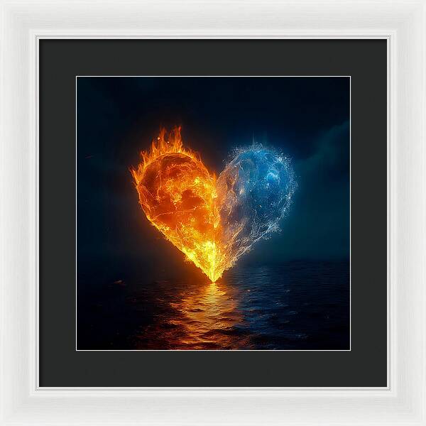 Elemental Affection - Framed Print