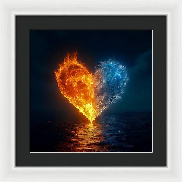 Elemental Affection - Framed Print