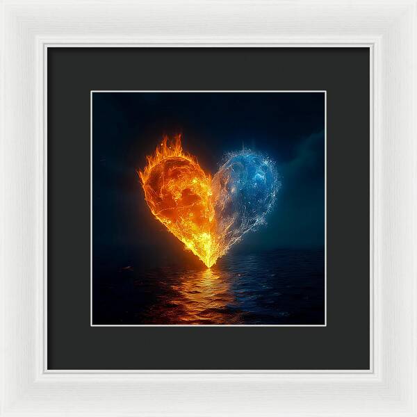 Elemental Affection - Framed Print