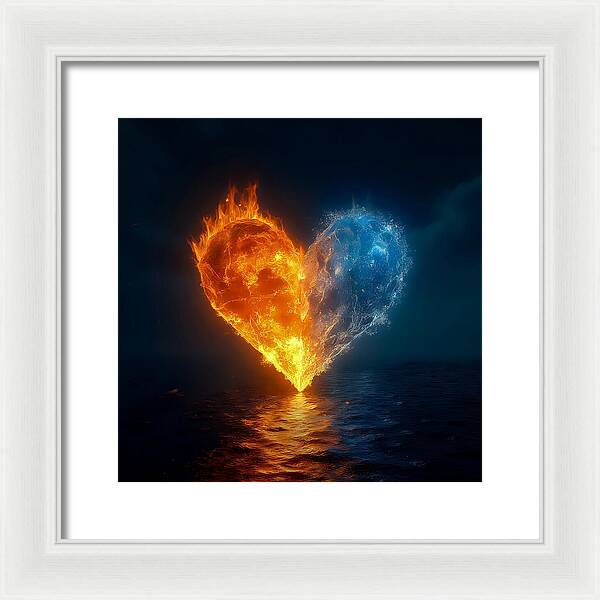 Elemental Affection - Framed Print