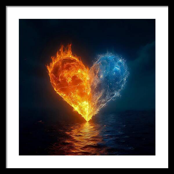 Elemental Affection - Framed Print