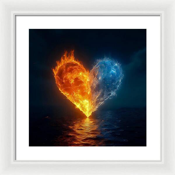 Elemental Affection - Framed Print