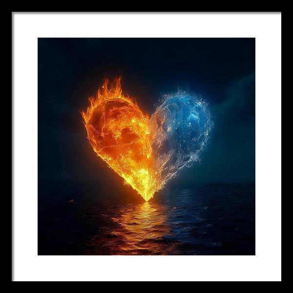 Elemental Affection - Framed Print