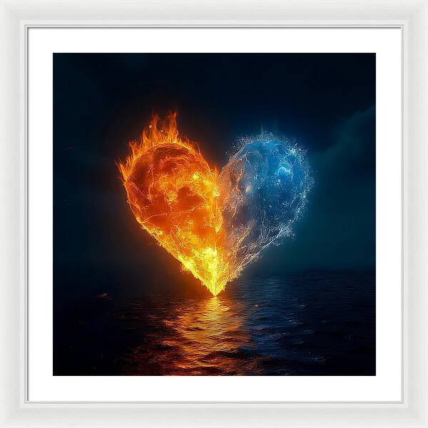 Elemental Affection - Framed Print