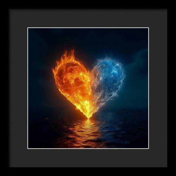 Elemental Affection - Framed Print