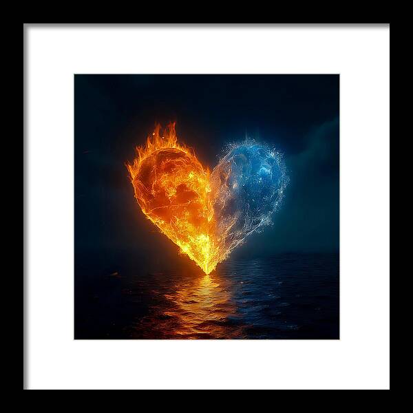 Elemental Affection - Framed Print